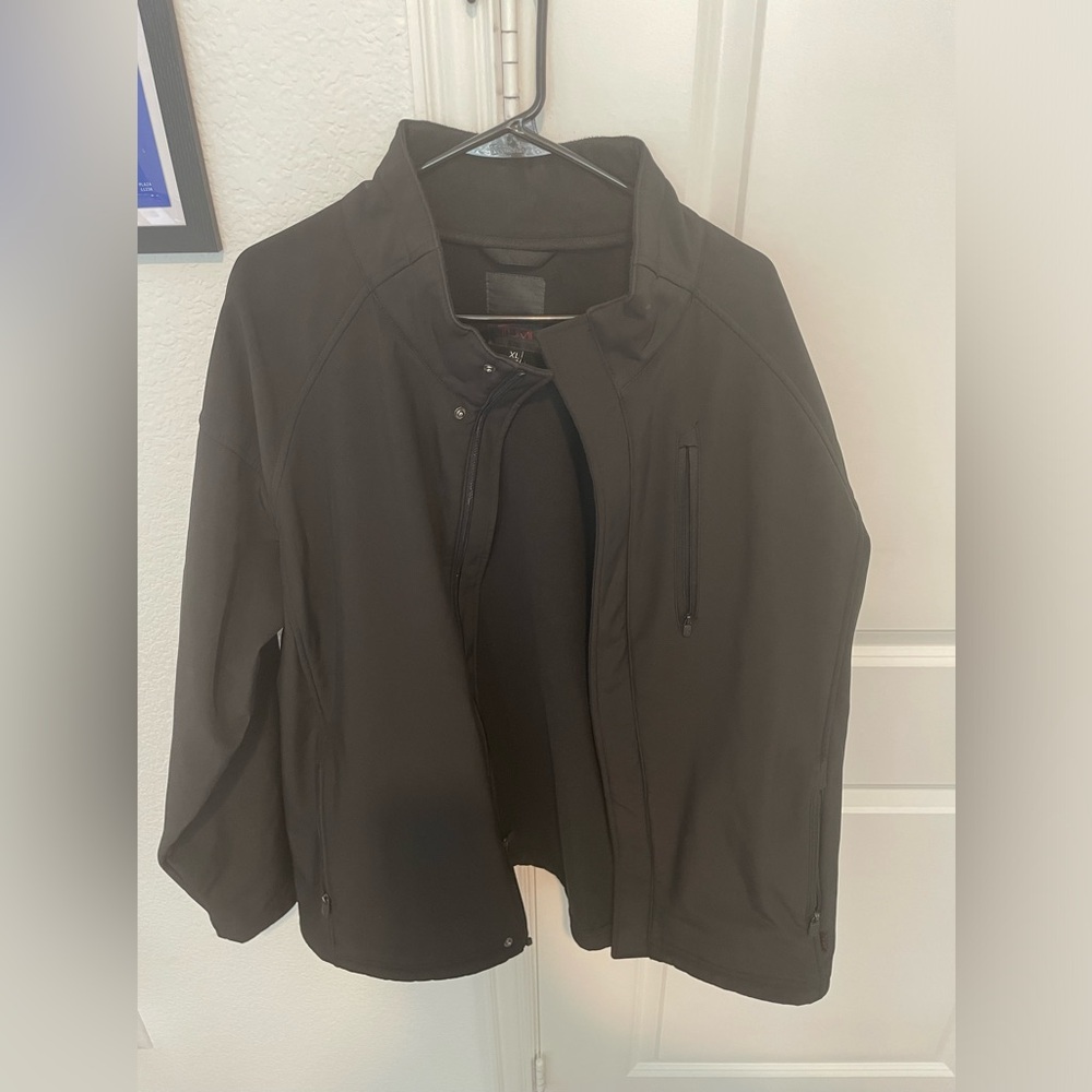 Black TUMI All Weather Jacket XL